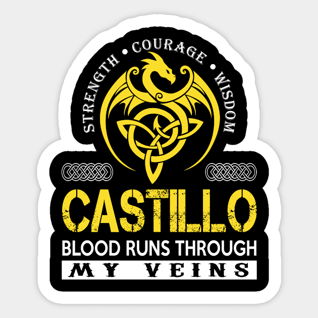 CASTILLO Sticker by isaiaserwin